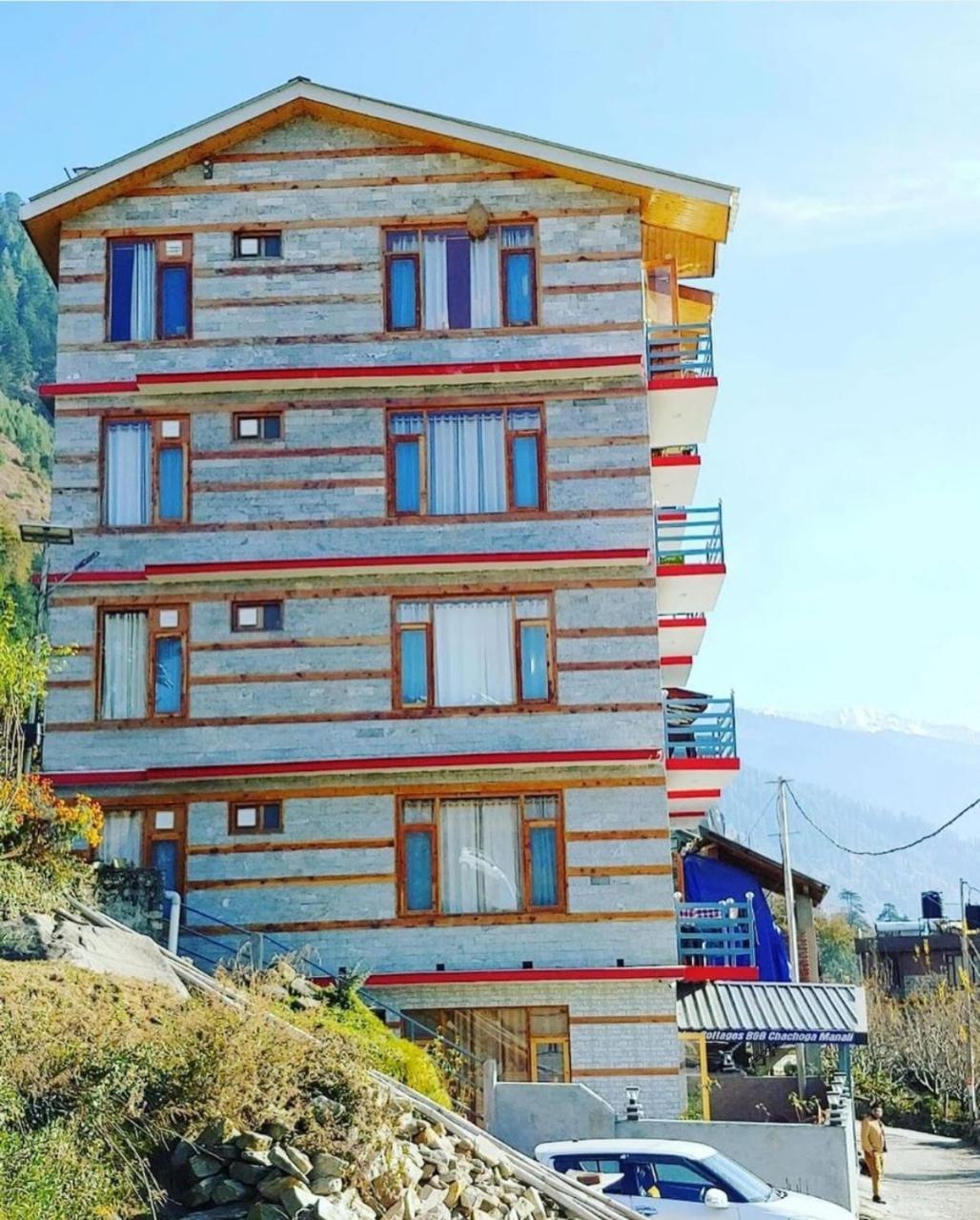 Hotel Himachal Heights มะนาลี ภายนอก รูปภาพ