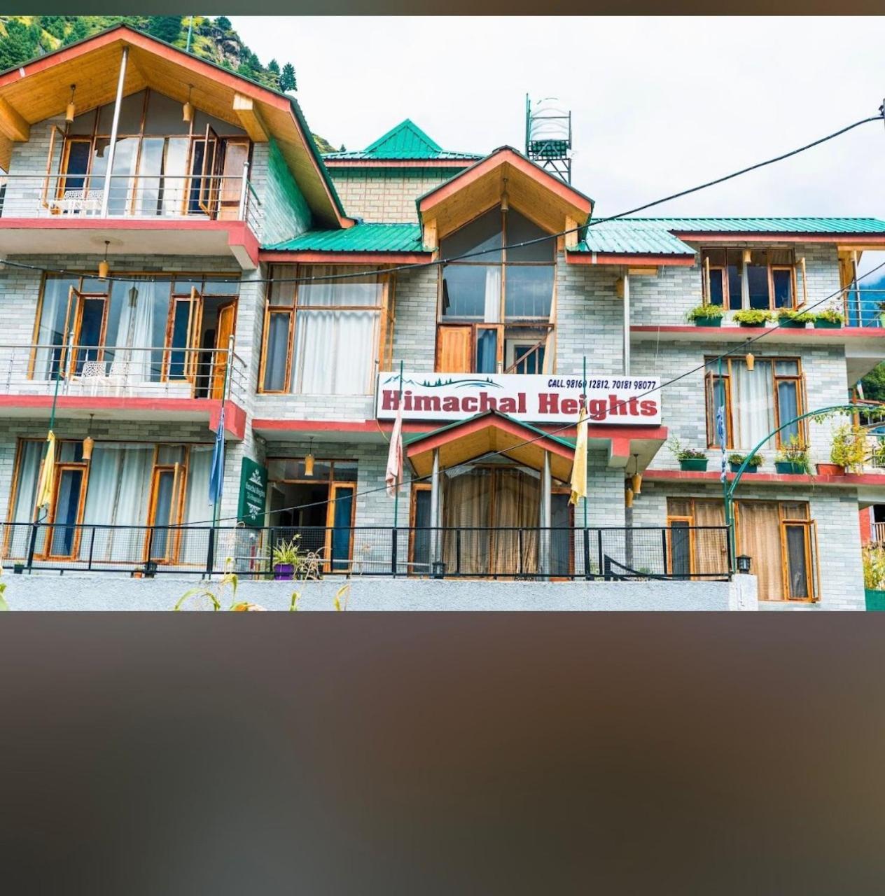 Hotel Himachal Heights มะนาลี ภายนอก รูปภาพ
